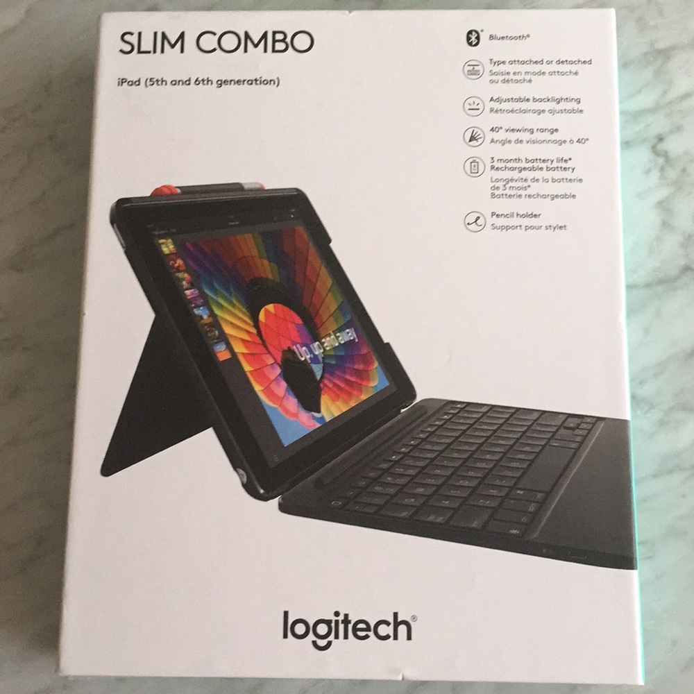 Logitech Keyboard slim combo case